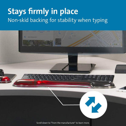 Kensington Duo Gel Mouse & Keyboard Wrist Rest Bundle Set, Ergonomic Keyboard and Mouse Pad With Wrist Support, Keyboard Wrist Rest, Computer Keyboard Pad, Cooling Gel, Non-Skid Backing, Blue K52920WW