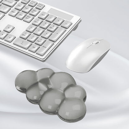 Gel Cloud Keyboard and Mouse Wrist Rest, Cute Wrist Support and Arm Support Keyboard Rest for Keyboard and Mouse Typing Pain Relief，Suitable for Office/Computer/Laptop/Gaming (Pink)