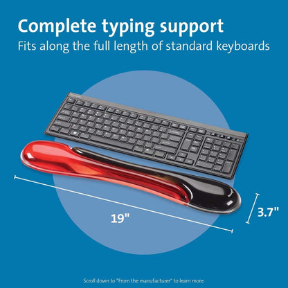 Kensington Duo Gel Mouse & Keyboard Wrist Rest Bundle Set, Ergonomic Keyboard and Mouse Pad With Wrist Support, Keyboard Wrist Rest, Computer Keyboard Pad, Cooling Gel, Non-Skid Backing, Blue K52920WW