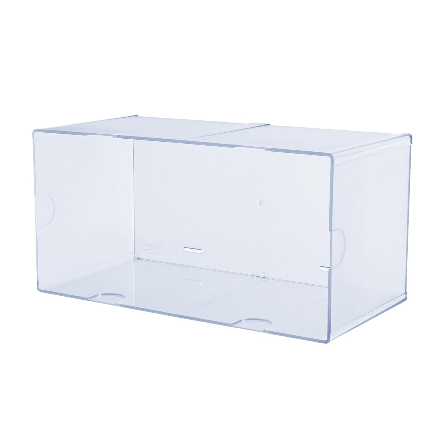 Deflecto Stackable Cube Organizer - X Divider, Clear (350201-AMZ)