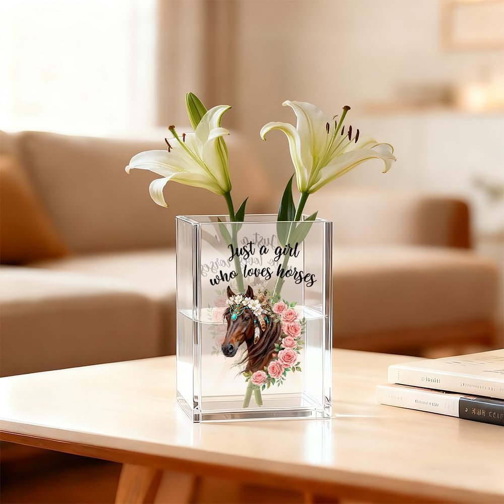 Just Breathe Acrylic Cosmetic Organizer Pen Holder, Anxiety Relaxing Acrylic Desk Holder Cup for Pen Pencil, Dandelion Desk Organizer, Mental Health Office Gifts for Coworker Leader Friend