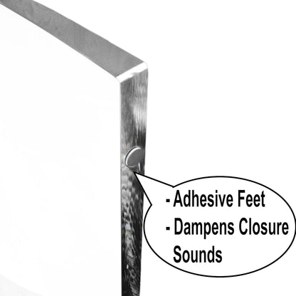 AMT Premium Acrylic Monitor Stand, Clear, Monitor Riser for Laptop/PC/Multimedia Monitor/Printer Stand for Home Office (Small - 2 Pack)