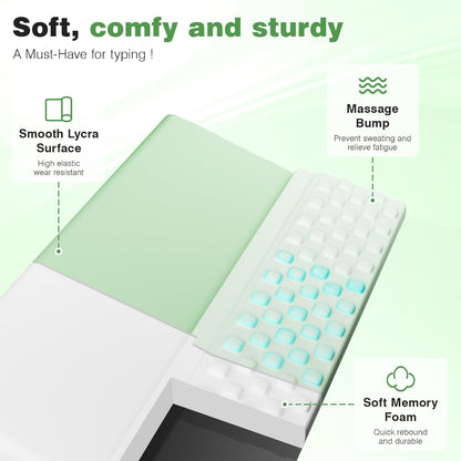 Ospelelf Keyboard Wrist Rest, Comfortable Ergonomic Keyboard Stand Riser Holder for Office Home
