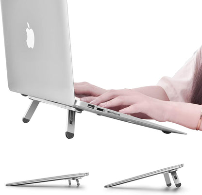 Laptop Stand for Desk,Laptop Cooling Stand,Keyboard Riser, Ergonomic Laptops Elevator for Desk, Laptop Riser Compatible with MacBook Air Pro, with Dell, with HP, More 10-15.6” Laptops