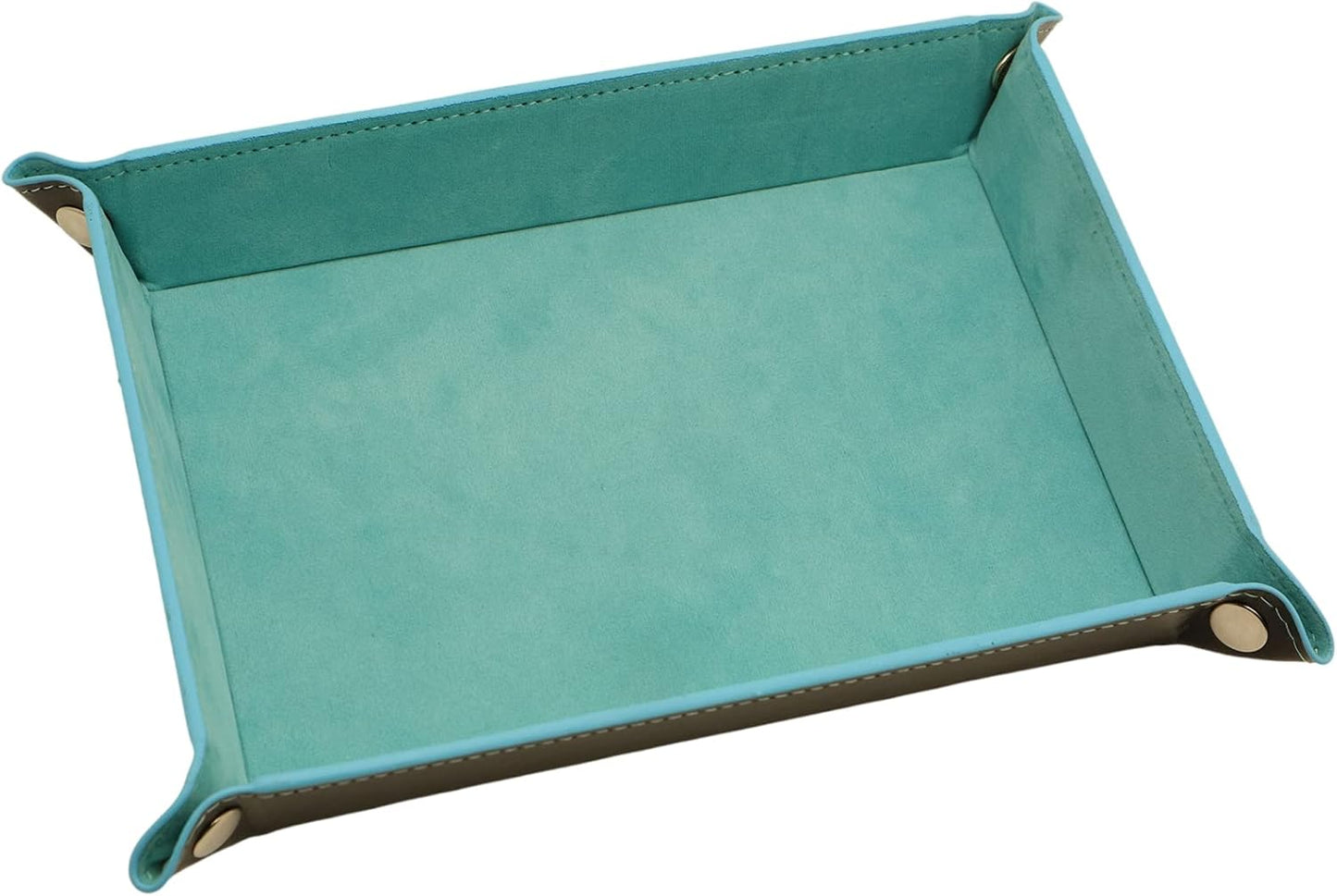 Valet Organizer - Catchall Tray for Jewelry, Wallets, Watches, Keys, Coins, Phones, Glasses - Perfect for Nightstand, Desk, Entryway
