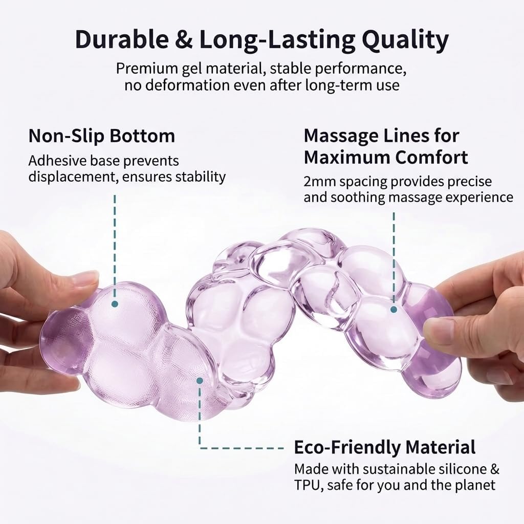 Ultimate Cute Ergonomic Wrist Rest – Instant Relief, Cloud-Like Comfort, Premium Silicone & TPU, Ultra-Soft, Durable, Gift-Boxed for Office, Study, Gaming & More