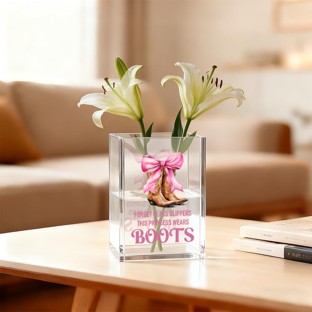 Just Breathe Acrylic Cosmetic Organizer Pen Holder, Anxiety Relaxing Acrylic Desk Holder Cup for Pen Pencil, Dandelion Desk Organizer, Mental Health Office Gifts for Coworker Leader Friend