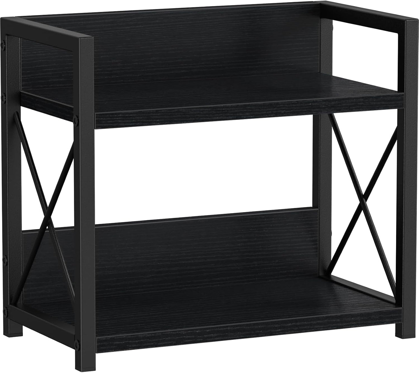 Giikin Countertop Shelf Organizer, 2 Tier Kitchen Spice Rack Organizer for Countertop, Wood Coffee Counter Shelf Organizer for Home (Bamboo, S)