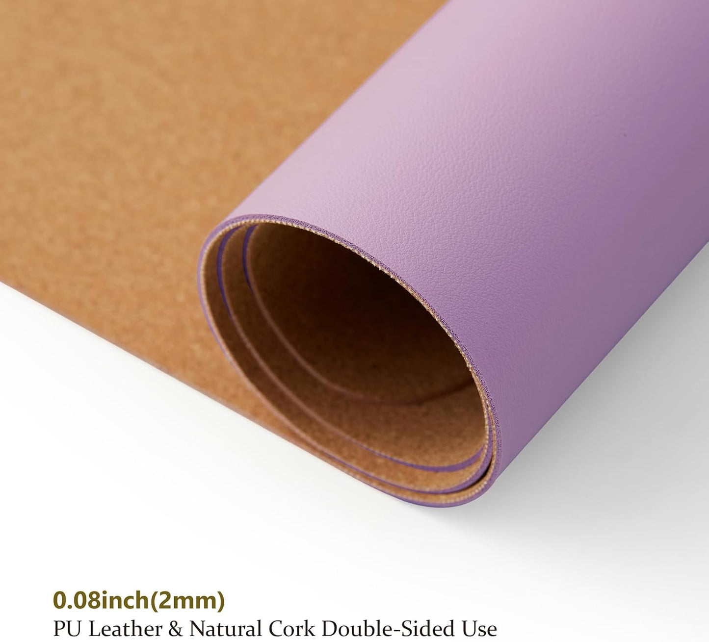 Cork Desk Mat - Dual-Sided Desk Pad for Office and Home - Desk Organization and Accessories - Ideal for Large Mouse Pad and Desk Mats on Top of Desks(Dark Green,90cmx 43cm)