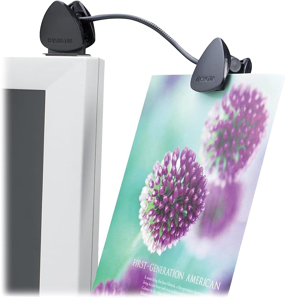 Kensington Flex Clip Copyholder 9-3/4"x1-1/2"x1-3/4" Black