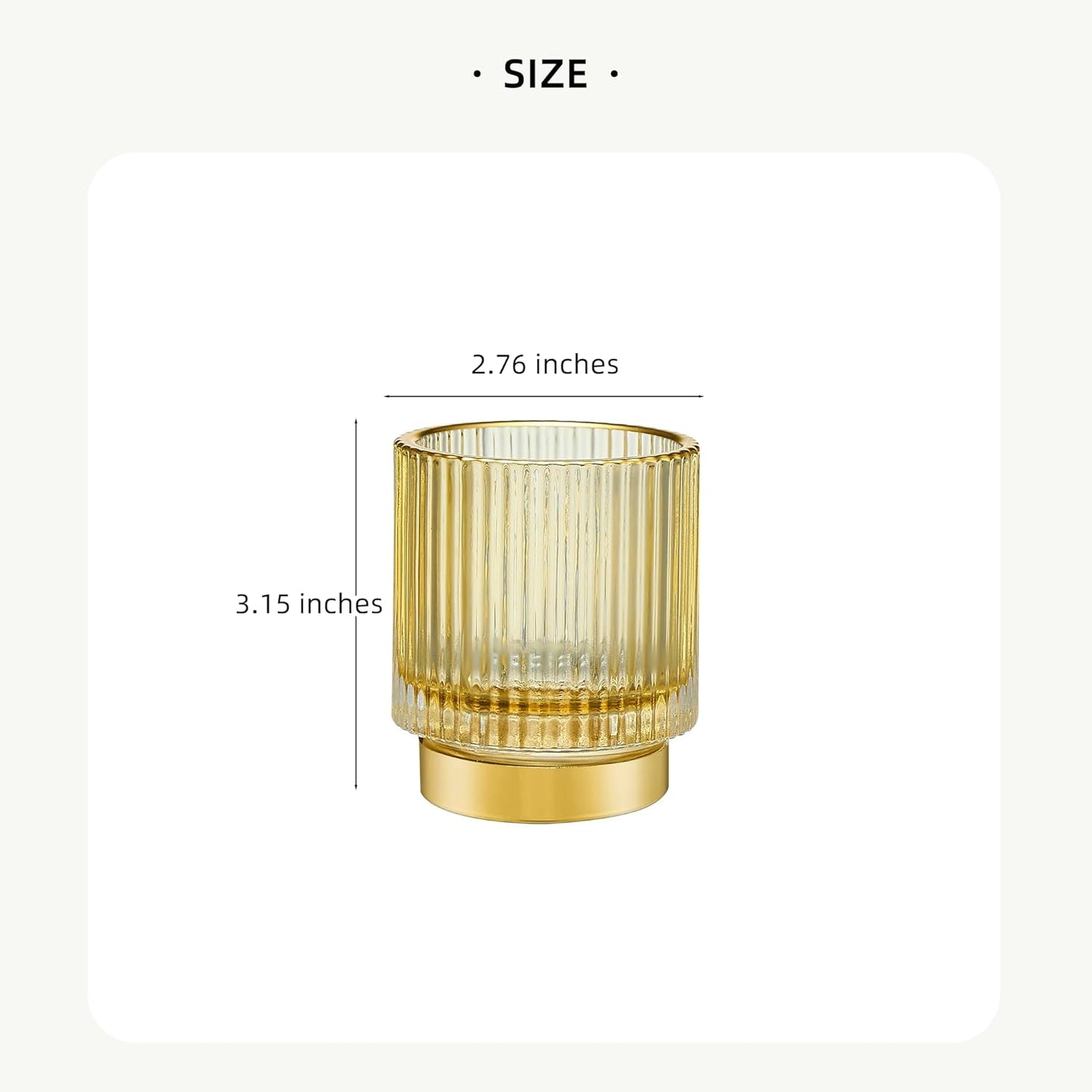 Makeup Brush Holder Organizer,Toothbrush Holders,Desk Pen Pencil Holder,Multifunctional Vintage Glass Brush Cup（L/Green/A3-6-US）