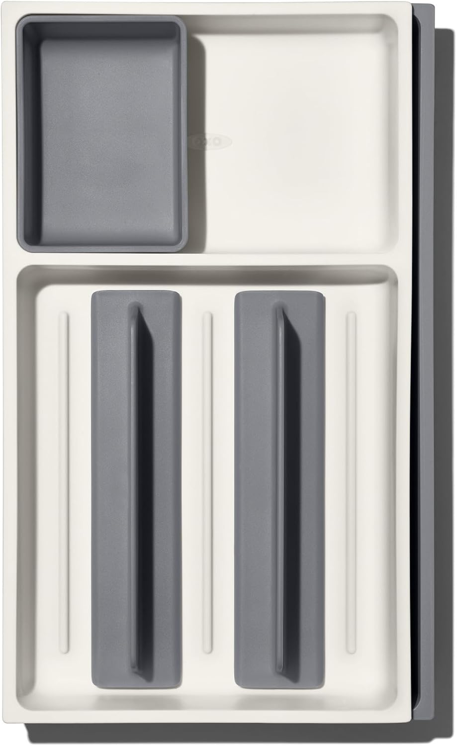OXO Good Grips Drawer, Large Expandable Kitchen Tool Organizer, White