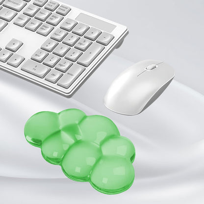 Gel Cloud Keyboard and Mouse Wrist Rest, Cute Wrist Support and Arm Support Keyboard Rest for Keyboard and Mouse Typing Pain Relief，Suitable for Office/Computer/Laptop/Gaming (Pink)
