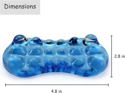 Ergonomic Massage Wrist Pad, Gel Wrist Rest for Mouse & Keyboard - Comfort Support for All-Day Gaming, Office Work, and Computer Use