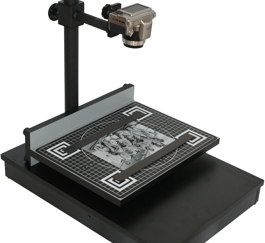 Photography Copy Holder, Mag Stand # 1612DTM, Desktop Magnetic Document Holder for Your Quick Copying with Your Digital Camera or Phone