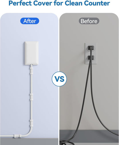 Pink Extension Cord with Surge Protected 1080J - 5 FT Kawaii Power Strip, 1625W Cute Extension Cord with 3 AC Outlet 4 USB (24W/4.8A), Compact for Cute Pink Kawaii Desk Home Essentials