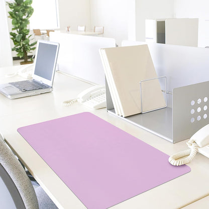 Mouse Pad and Keyboard Wrist Rest, 3-in-1 Large Keyboard and Mouse Pad Set, Ergonomic Wrist Rest for Computer Keyboards, Non-Slip Desk Mat Protector for Women (Purple Pink, 31.5" X 15.7")