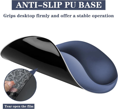 Wrist Rest for Keyboard and Mouse, Ergonomic Gel Computer Keyboard Wrist Rest with Memory Foam, Keyboard Wrist Support Pad for Long Hours of Work, Gaming, Studying-Relieve Wrist Pain