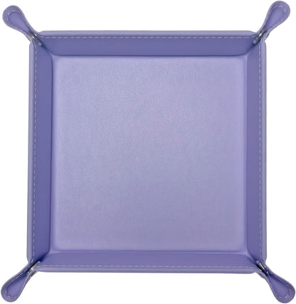 UnionBasic Medium Valet Tray, Jewelry Tray for Rings Watches Earrings, Entryway Catchall Caddy for Coins Keys Change, Nightstand Bedside Valet Holder, Trays for Electronic Gadgets, Candy Pink Plus - Colors B