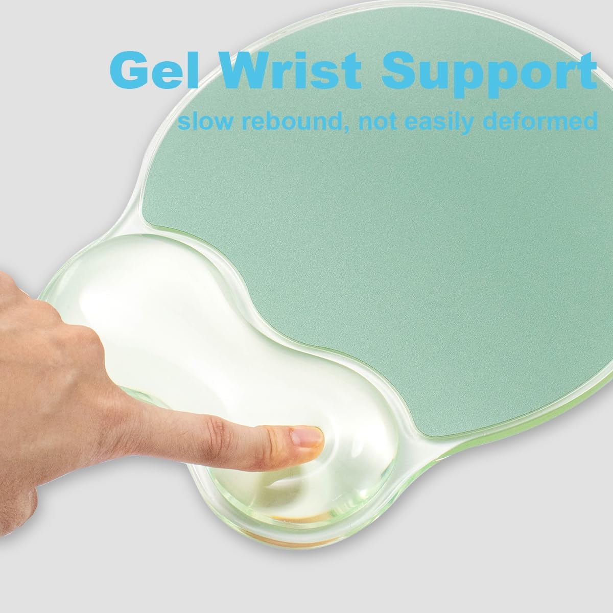 Gel Wrist Rest and Cloud Mouse Pad Support for Keyboard and Mouse - Ergonomic Pink Keyboard Wrist Pad Set for Typing Pain Relief/Computer/Laptop/Gaming/Home/Office (Cloud Shape, Gradient Blue Pink)