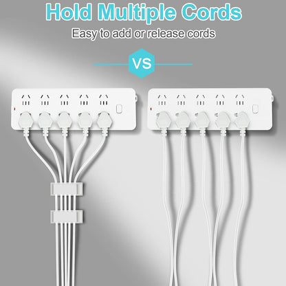 120 PCS Cable Clips, Adhesive Cord Clips for Wires on Wall, Strong Wire Clips Holders Cord Organizer for Cable Management, Christmas Lights, USB, Phone Charger, Cat 6, Car Dash Cam (Small, Black)