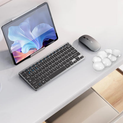 Gel Cloud Keyboard and Mouse Wrist Rest, Cute Wrist Support and Arm Support Keyboard Rest for Keyboard and Mouse Typing Pain Relief，Suitable for Office/Computer/Laptop/Gaming (Pink)