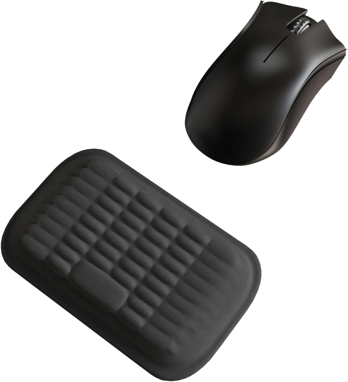 MEKASS Keyboard Wrist Rest, Soft Memory Foam Wrist Support for Keyboard, Keyboard Hand Rest Pad for Wrist Pain Relief, Keyboard Wrist Guard for Long Hours of Work, Gaming, Studying（Classic Black）