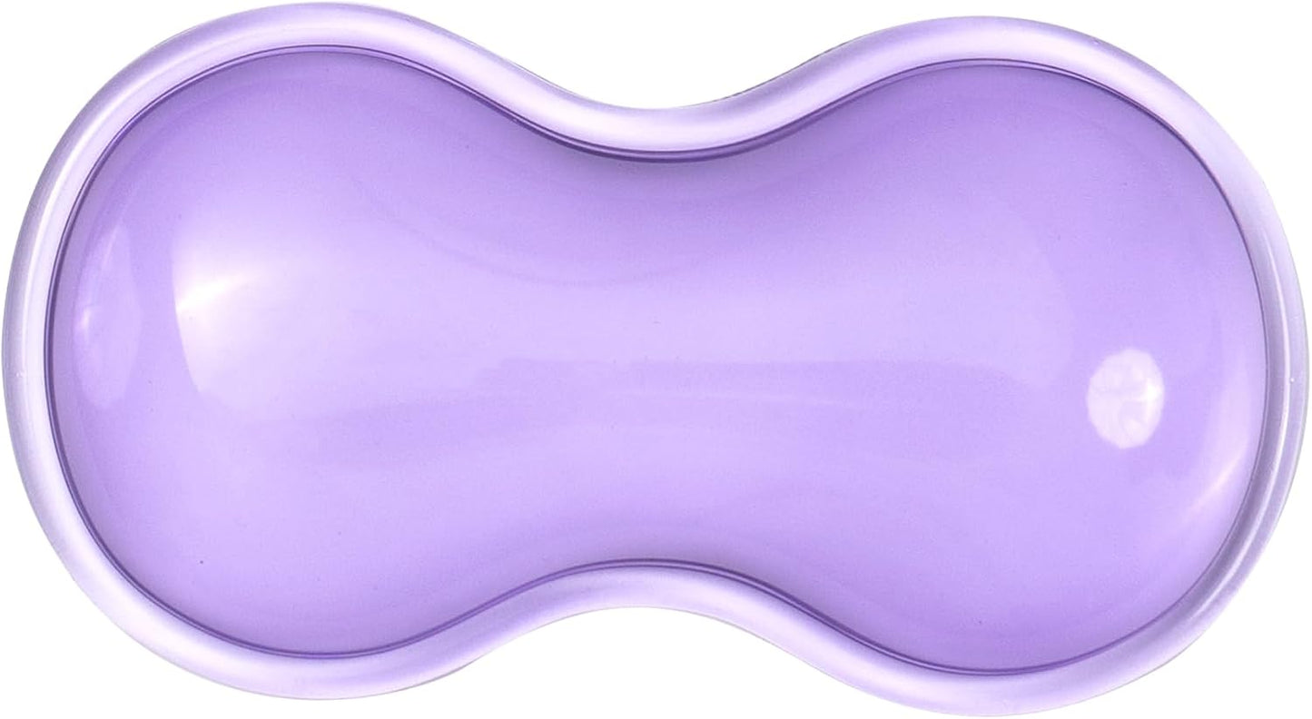 Clear Gel Wrist Rest for Keyboard and Mouse, Green Silicone Mouse Wrist Rest Set, Cute Ergonomic Wrist Rest for Keyboard 60%/75%(Green)