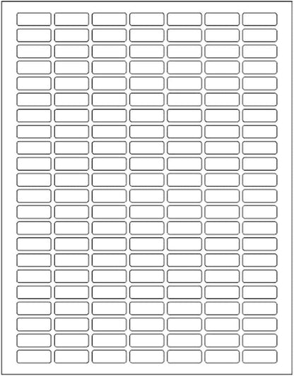White Rectangular Labels + Bonus Color Labels - Value Pack - 1138 Pack