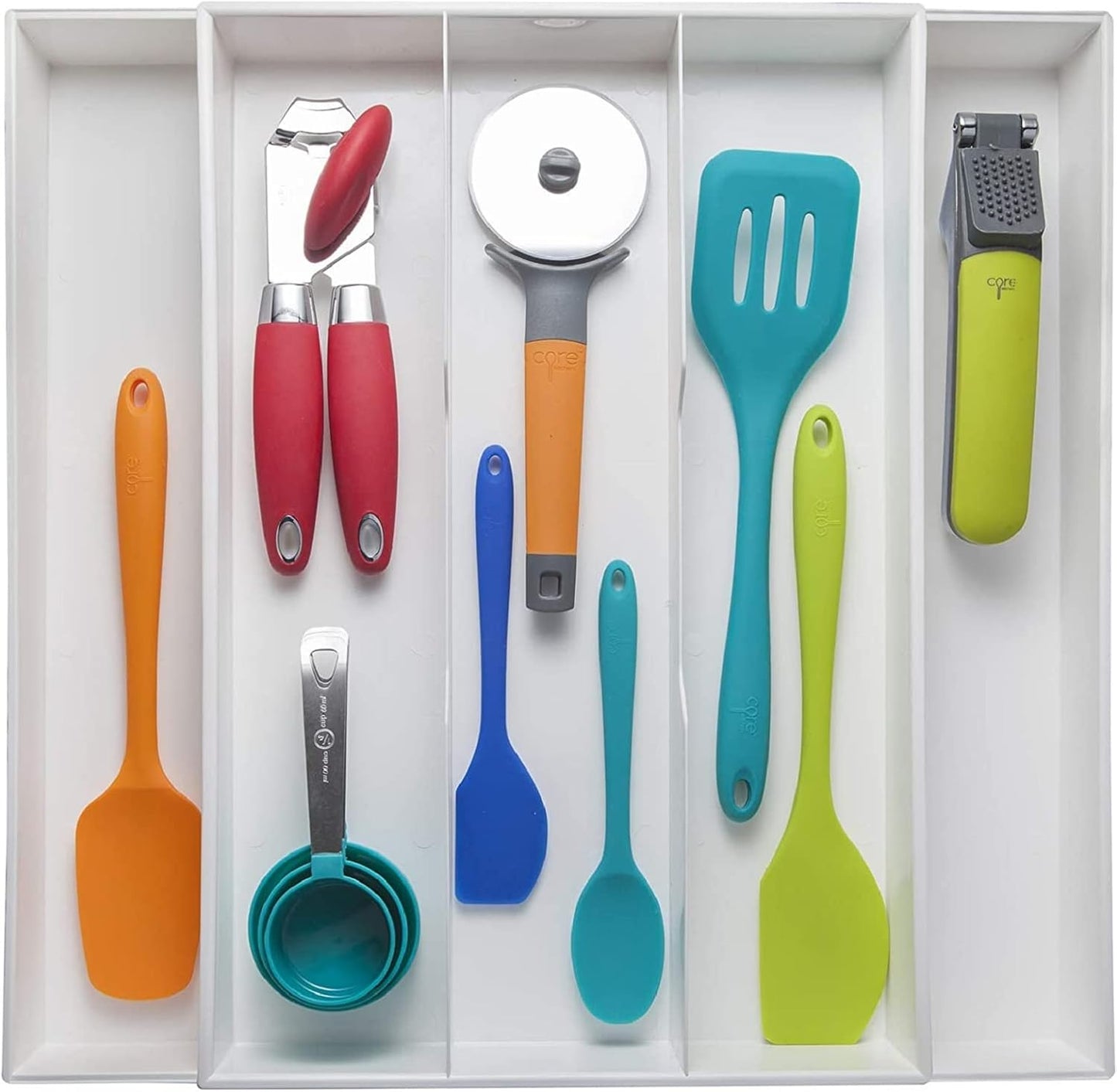 Dial Industries Expandable Silverware, Utensil and Cutlery Kitchen Drawer Organizer Tray