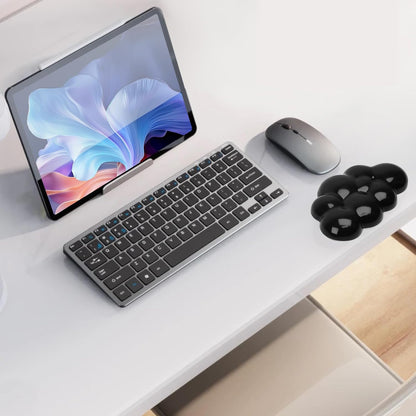 Gel Cloud Keyboard and Mouse Wrist Rest, Cute Wrist Support and Arm Support Keyboard Rest for Keyboard and Mouse Typing Pain Relief，Suitable for Office/Computer/Laptop/Gaming (Pink)