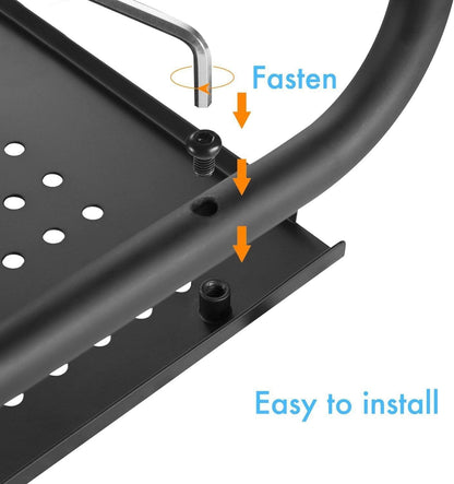 HUANUO Monitor Riser for Desk, Desk Organizer,Laptop Shelf w/Vented for Screen, Computer Stand for PC, Printer, for Home & Office