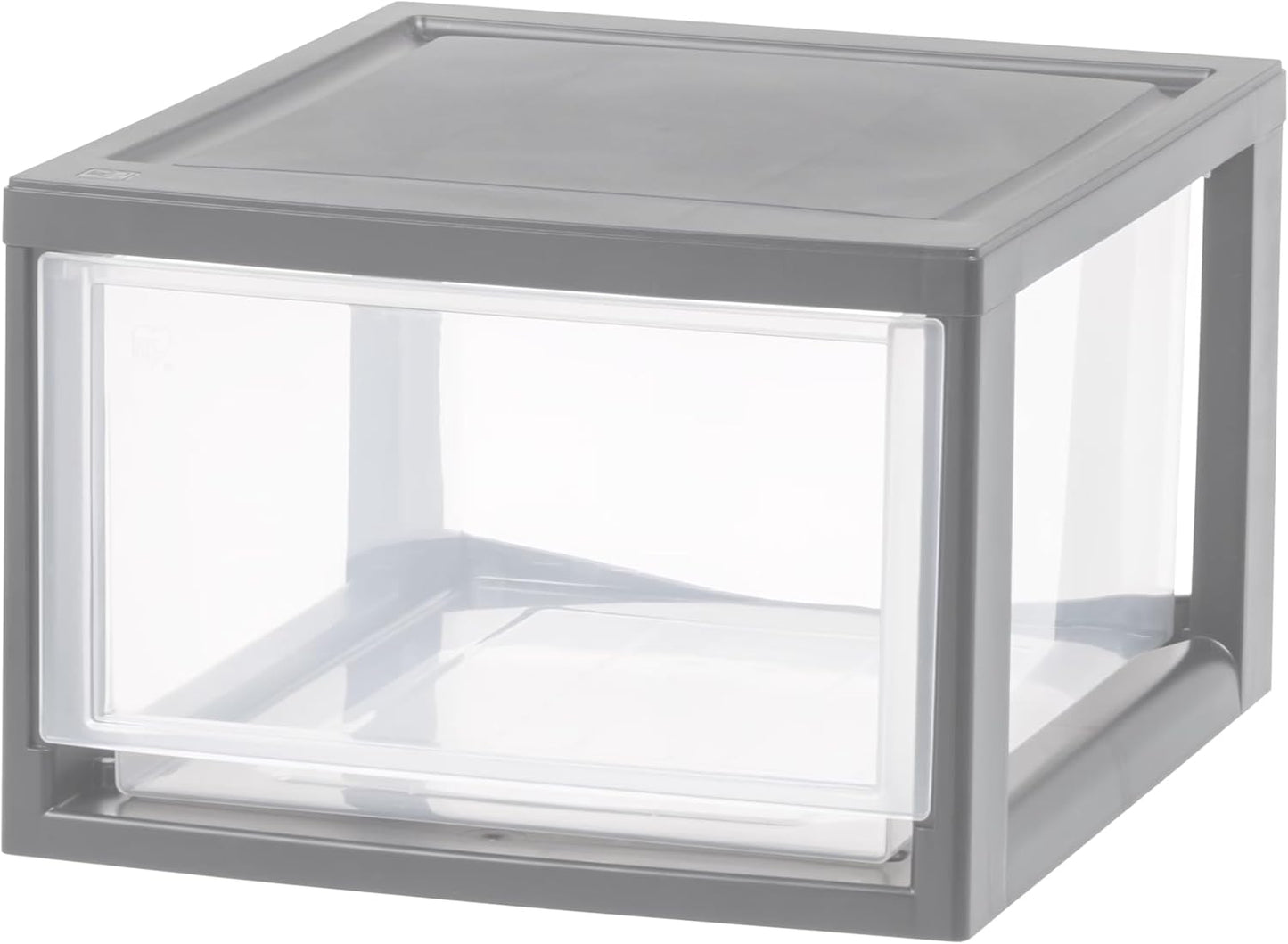 14 Qt Medium Plastic Drawers, Under Bed Storage Bins, Stackable, Modular