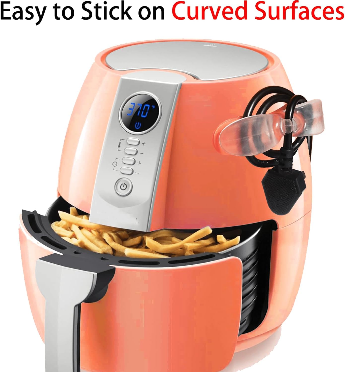 Cord Organizer for Kitchen Appliances - 3 PCS Stick On Cable Wrapper Holder Winder Keeper, Power Wire Management Wrap Hook Clip for Kitchenaid Mixer, Home Gadget Accessories