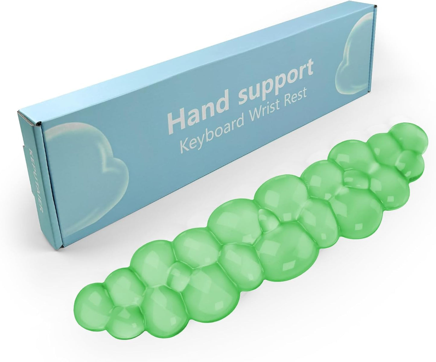 Gel Cloud Keyboard and Mouse Wrist Rest, Cute Wrist Support and Arm Support Keyboard Rest for Keyboard and Mouse Typing Pain Relief，Suitable for Office/Computer/Laptop/Gaming (Pink)