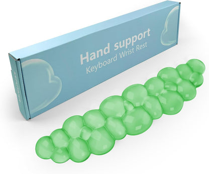 Gel Cloud Keyboard and Mouse Wrist Rest, Cute Wrist Support and Arm Support Keyboard Rest for Keyboard and Mouse Typing Pain Relief，Suitable for Office/Computer/Laptop/Gaming (Pink)