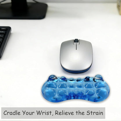 Ergonomic Massage Wrist Pad, Gel Wrist Rest for Mouse & Keyboard - Comfort Support for All-Day Gaming, Office Work, and Computer Use