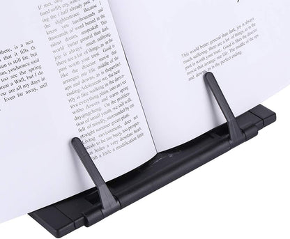 KLOUD CityBlack Metal Desktop Document Book Holder with 7 Adjustable Positions (Lost ocean-SJ981)