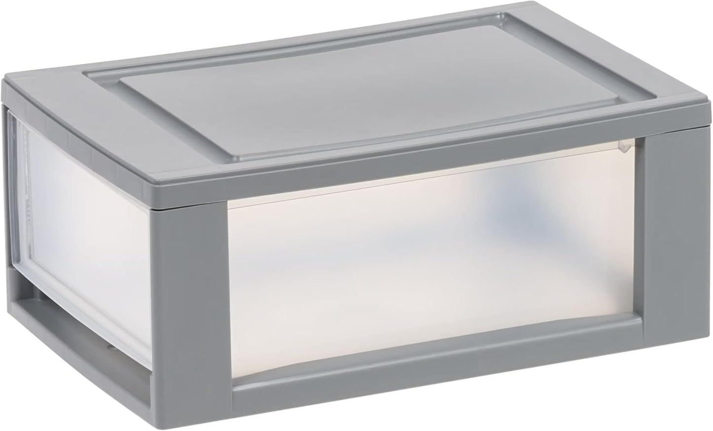 Modular Plastic Drawers, 6 Qt Small Storage Bins, Stackable Under Bed Organizers