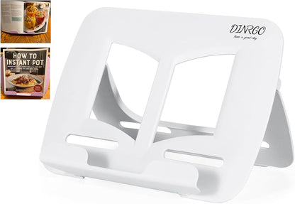 Portable Book Stand Book Holder Book Rest for Kids Reading Hands Free Cookbook Holder Textbook Stands Music Stand Lightweight Waterproof Book Stand Gifts School Supplies (Purple 11.82" *8.26")