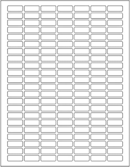 White Rectangular Labels + Bonus Color Labels - Value Pack - 1138 Pack