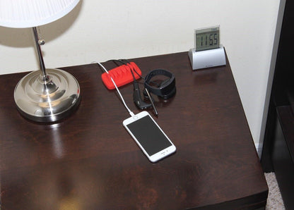 Heaviest Cable Organizer on The Market! Compact and Weighted Desktop Cord Holder and Cable Organizer, Eco-Friendly Silicone, No Bad Smell, Bundled with 4 Reusable Cable Ties! (Black)