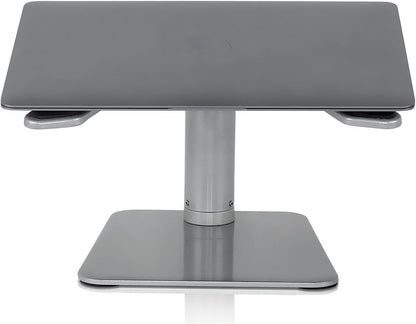 Mount-It! Adjustable Height Laptop Stand for Desk, Ergonomic Laptop Riser for 11–15 Inch Laptops, Tilted Desktop Lift with Anti-Slip Platform, Up to 33 lbs