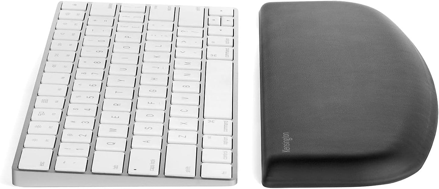 Kensington ErgoSoft Wrist Rest for Slim, Compact Keyboards, Black (K52801WW), 3.9 x 0.4 x 11.1 inches