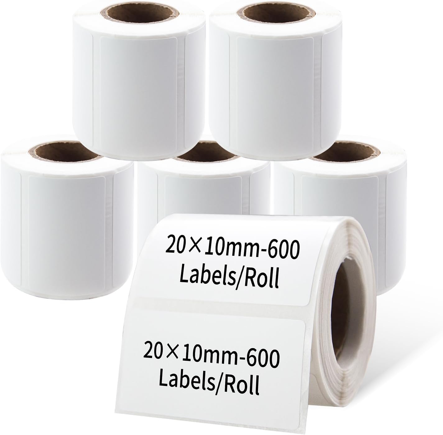 100 Pcs Cable Labels - Waterproof Wire Cord Label, Tear Resistant Wire Labels, Self Adhesive Cord Organizing Label, for Cable Management, Compatible with PUQU AQ20 Label Makers(Green) 25x78mm