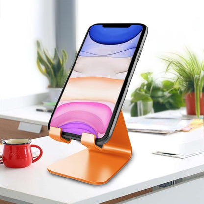 CreaDream Cell Phone Stand, Cradle, Holder, Aluminum Desktop Stand Compatible with Switch, All Smart Phone, iPhone 15 14 13 12 Pro Max Plus Mini Xr X Se 8 SE -Rose Gold