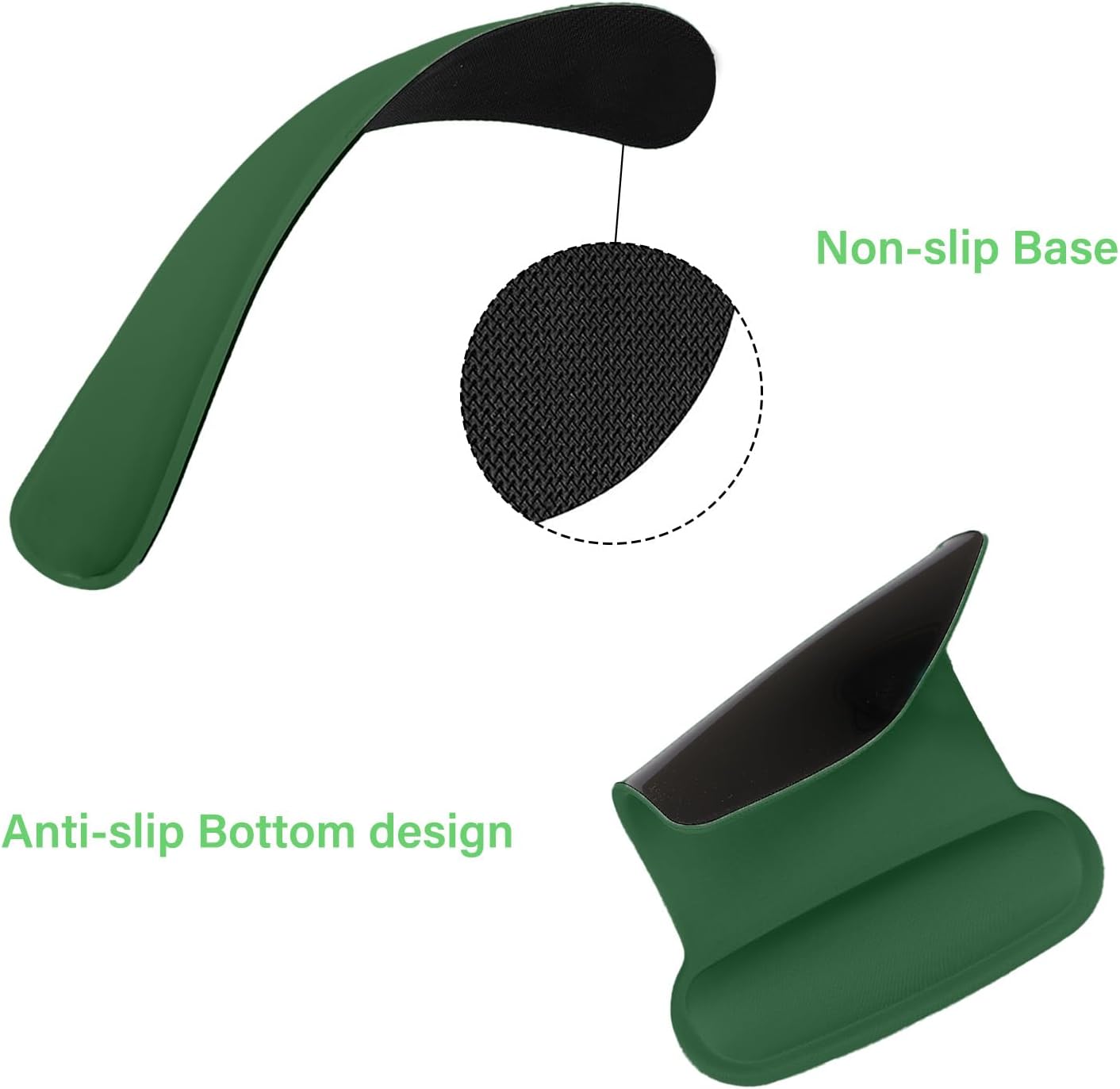 MOSISO Wrist Rest Support for Mouse Pad & Keyboard Set, Ergonomic Mousepad Non-Slip Base Home/Office Pain Relief & Easy Typing Cushion with Neoprene Cloth & Raised Memory Foam, Apricot
