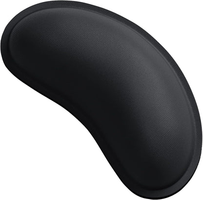 Dapesuom Keyboard Wrist Rest Set, Cute PU Leather Wrist Cushion for Computer Keyboard and Mousepad, Memory Foam Mouse Pad Rests Support with Non-Slip Base for Typing Pain Relief Laptop, Colonial White