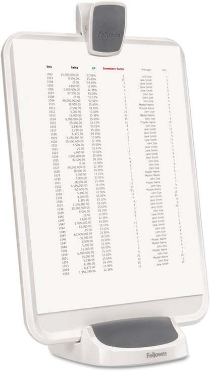 Fellowes I-Spire Series Document Lift/Holder, White/Gray (9311503)