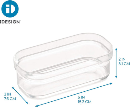 iDesign Crisp Drawer Organizer, Clear